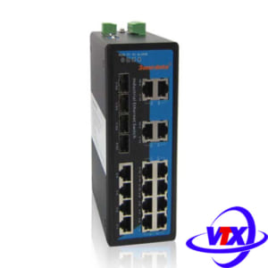 Switch công nghiệp 3Onedata 16 cổng Ethernet + 4 SFP Gigabit: IES3020-4GS