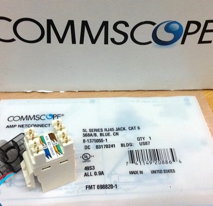 Nhân mạng Cat6 Commscope | PN : 1375055-1
