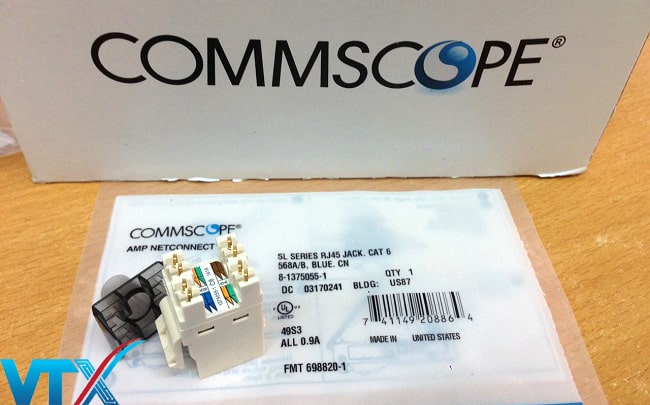 Nhân mạng Cat6 Commscope | PN : 1375055-1