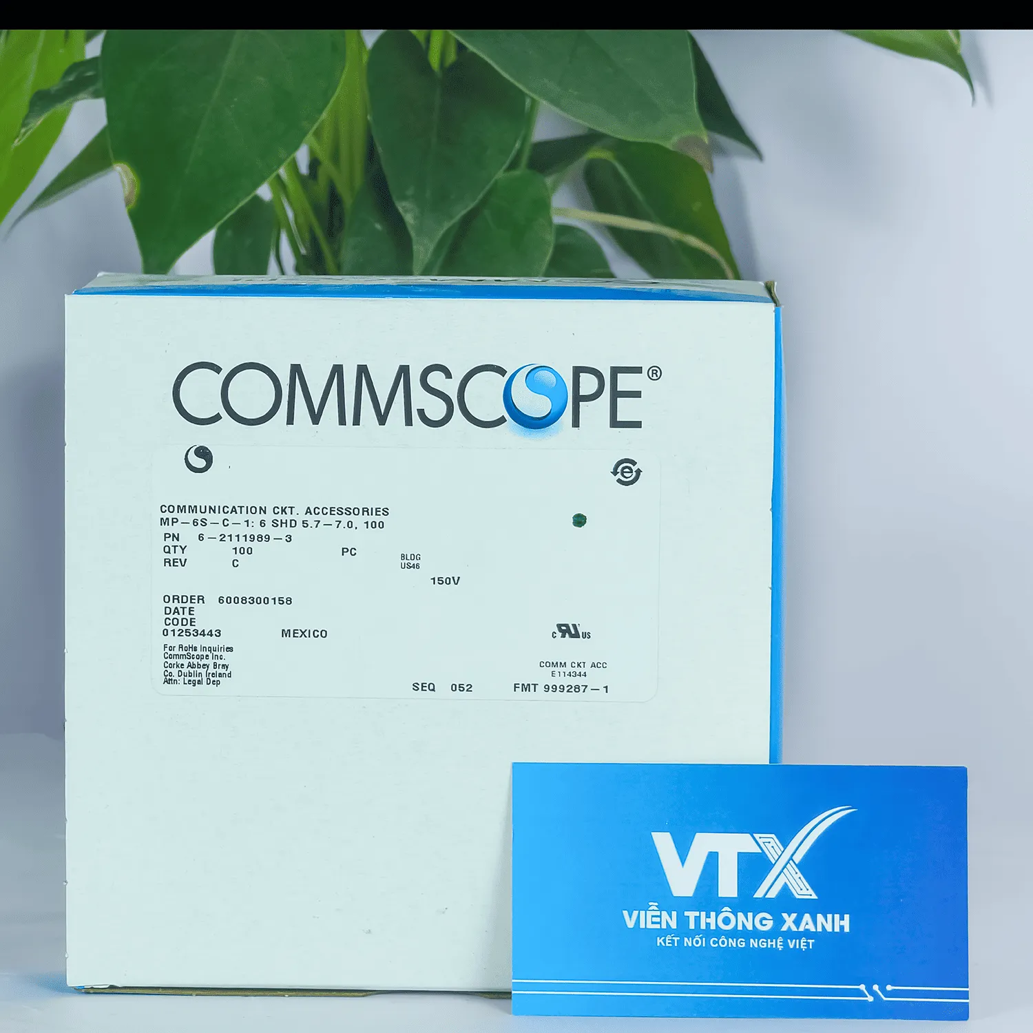 Hạt mạng Cat6 UTP Commscope 6-2111989-3 (1)