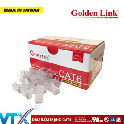 Hạt mạng RJ45 CAT6- Golden Link