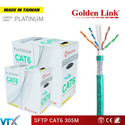 Dây cáp mạng CAT6 SFTP PLATINUM CCA TW1104-1