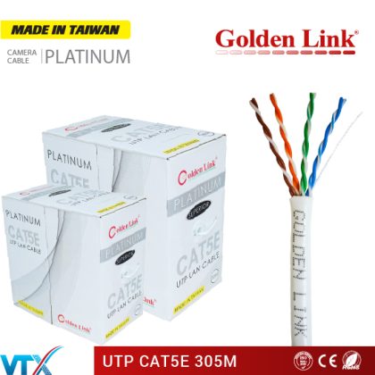 Dây cáp mạng Cat5e UTP PLATINUM - Golden Link TW1101-1