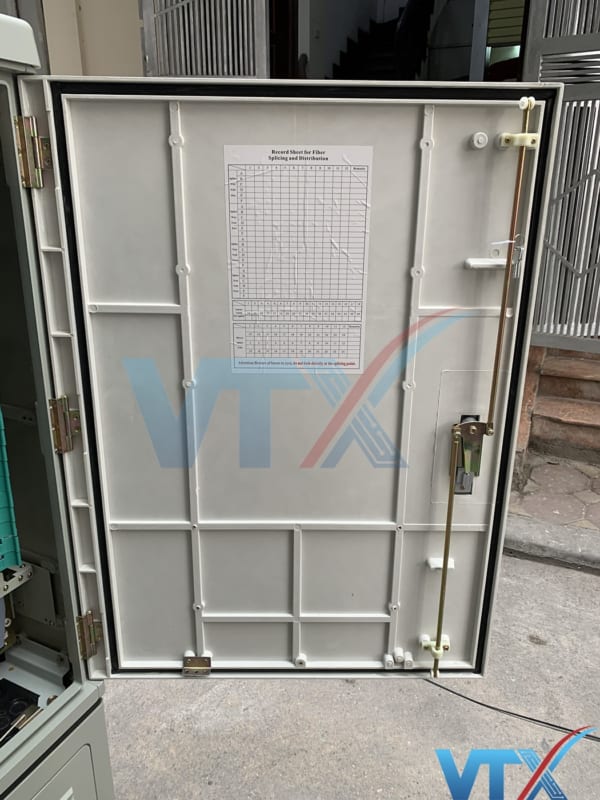 Tủ phối quang ODF 288FO Ngoài trời đầy đủ phụ kiện