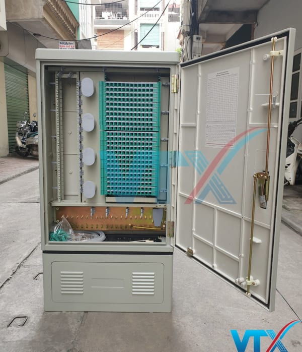 Tủ phối quang ODF 288FO Ngoài trời đầy đủ phụ kiện