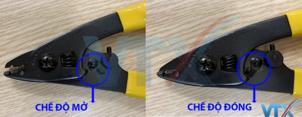 Kìm tuốt sợi cáp quang 2 lỗ Clauss CFS-2 chính hãng