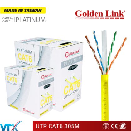 Dây cáp mạng Cat6 UTP PLATINUM CCA