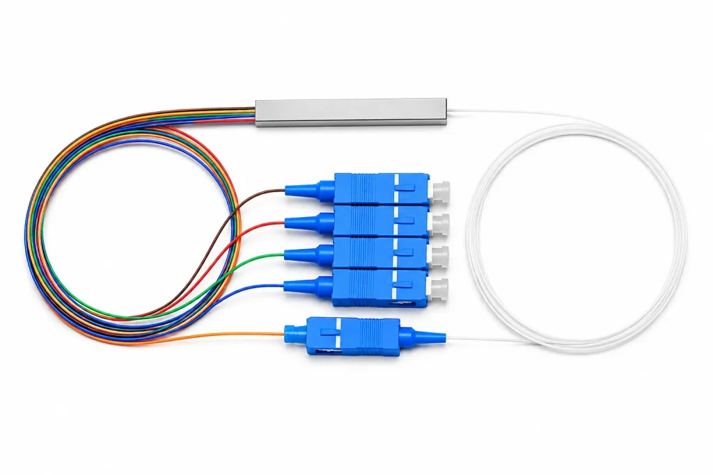 Bộ chia quang SC UPC/APC Splitter 1x4