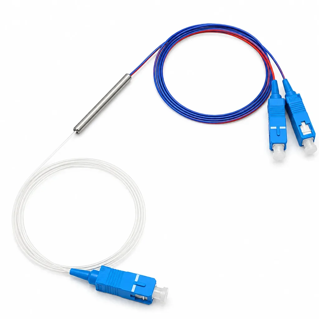 Bộ chia quang SC UPC Splitter Mini 1×2