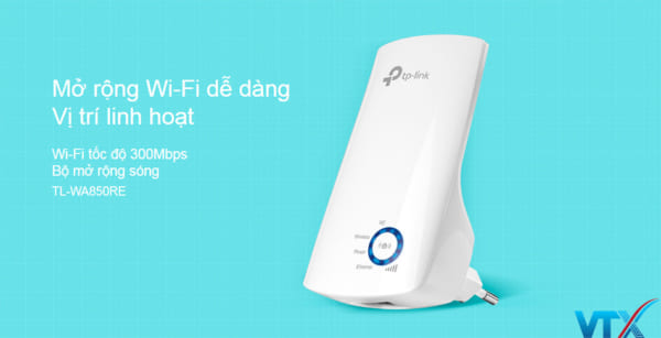 Thiết bị kích sóng wifi TP-Link TL-WA850RE