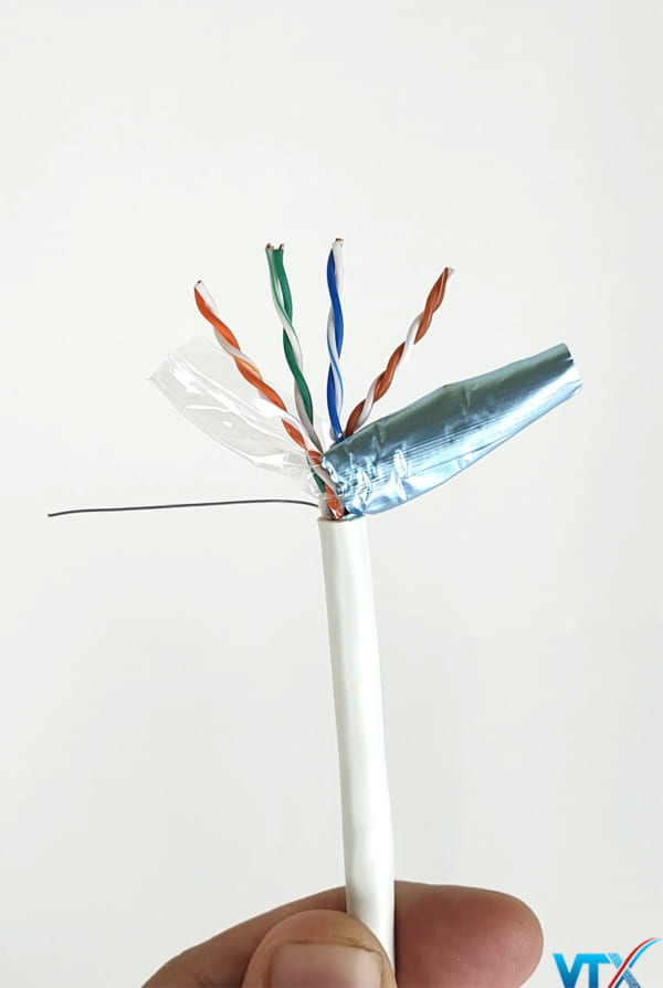 Cấu tạo cat5e FTP