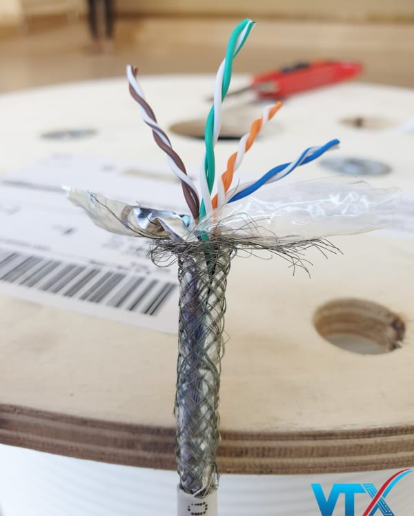 Cáp mạng Commscope Cat5e SFTP 4 Pair