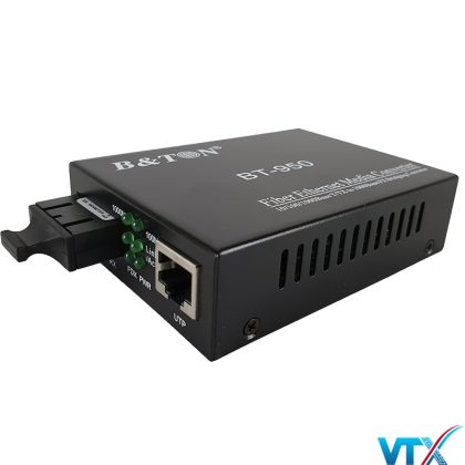Converter quang 2 Sợi BT 950 SM 25 BTON 10/100Mbps