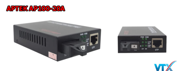 Converter quang APTEK AP100-20A