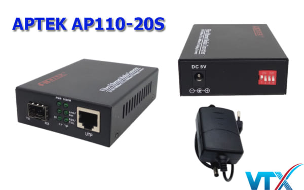 Converter quang APTEK AP110-20S