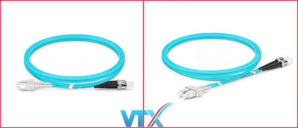 Dây nhảy quang Multimode OM3 50/125μm SC-ST