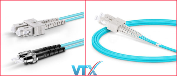 Dây nhảy quang Multimode OM3 50/125μm SC-ST