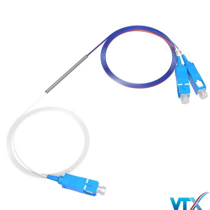 Bộ chia quang SC UPC Splitter Mini 1×2