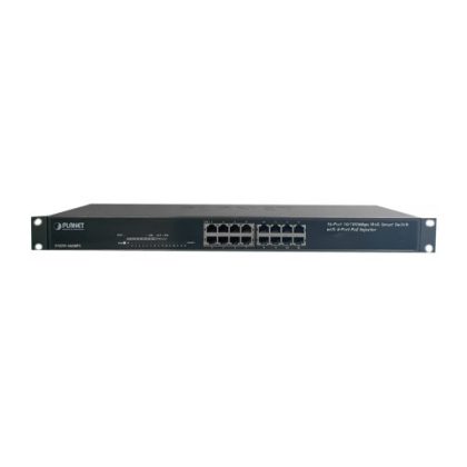Switch mạng PoE PLANET FNSW-1608PS 16-port