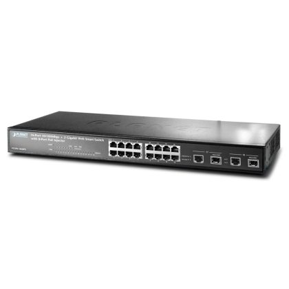 Switch mạng PoE PLANET FGSW-1828PS 16 port