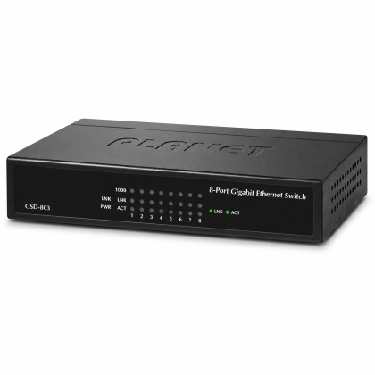 Switch mạng PLANET GSD-800 8 Port Gigabit