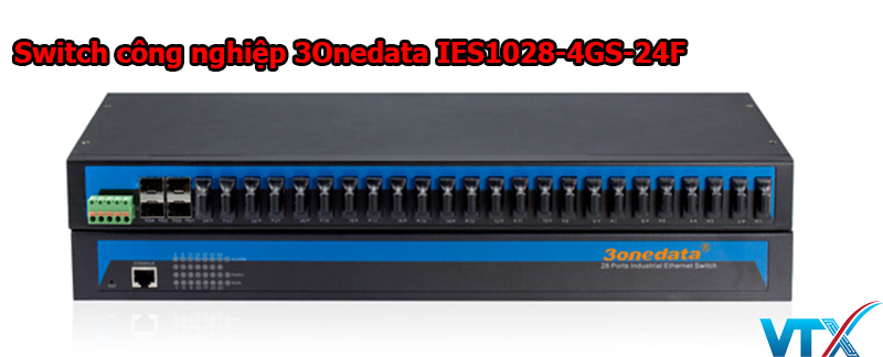 Switch công nghiệp 3Onedata IES1028-4GS-24F
