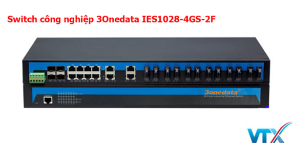 Switch công nghiệp 3Onedata IES1028-4GS-2F
