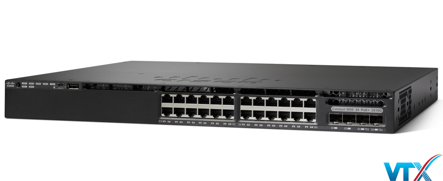 Switch mạng Cisco WS-C3650-24TS-S