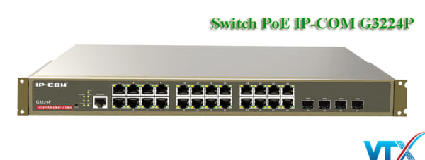 Switch mạng PoE IP-COM G3224P