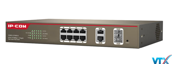 Switch mạng PoE IP-COM S3300-10-PWR-M