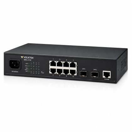 Switch mạng PoE VOLKTEK NSH-2410P 11 Port