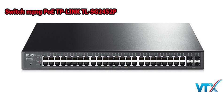 Switch mạng PoE TP-LINK TL-SG2452P