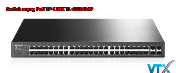 Switch mạng PoE TP-LINK TL-SG3424P