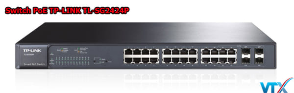 Switch PoE TP-LINK TL-SG2424P