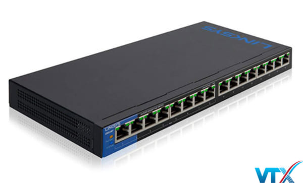 Switch mạng PoE Linksys LGS124P