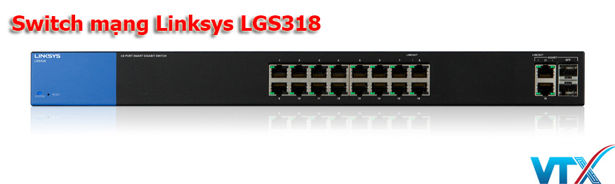 Switch mạng Linksys LGS318