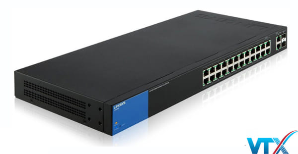Switch mạng PoE Linksys LGS326P