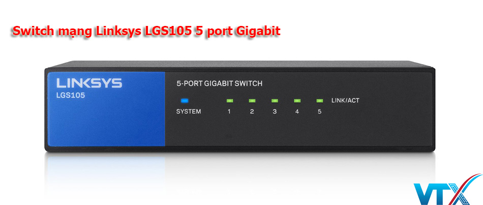 Switch mạng Linksys LGS105