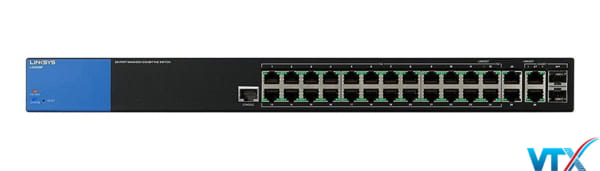 Switch mạng PoE Linksys LGS528P