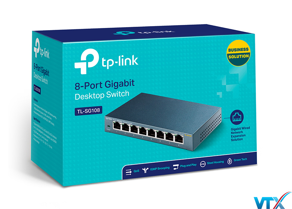 Switch mạng TP-Link TL-SG108E