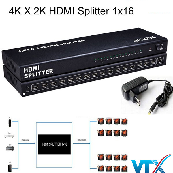 Bộ chia HDMI Splitter 1 ra 16