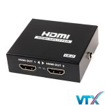 Bộ chia HDMI splitter 1 ra 2 chính hãng