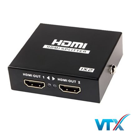 Bộ chia HDMI splitter 1 ra 2 chính hãng