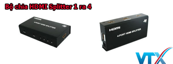 Bộ chia HDMI Splitter 1 ra 4