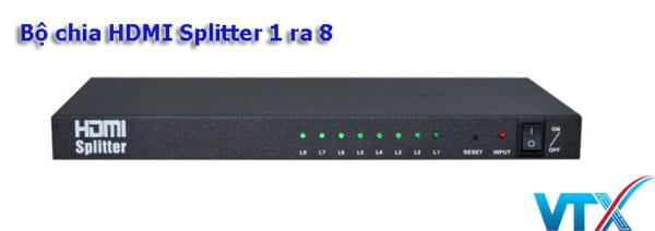 Bộ chia HDMI Splitter 1 ra 8