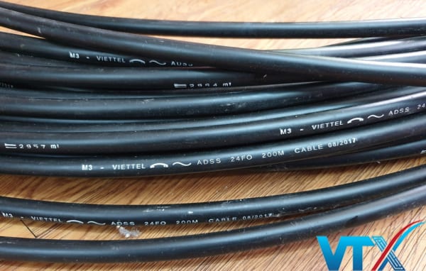 Cáp quang ADSS 24Fo KV200