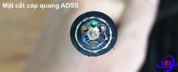 Cáp quang ADSS 24Fo KV200 b