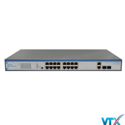Switch POE Holink 16 port 10/100/1000Mbps + 2 port SFP