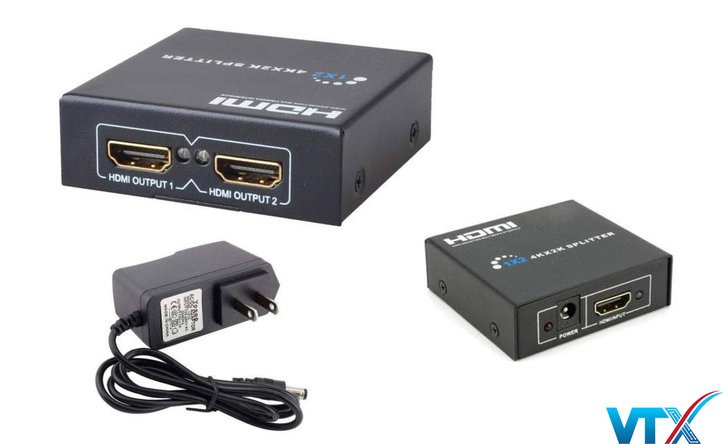 Bộ chia tín hiệu HDMI Splitter 1 ra 2 