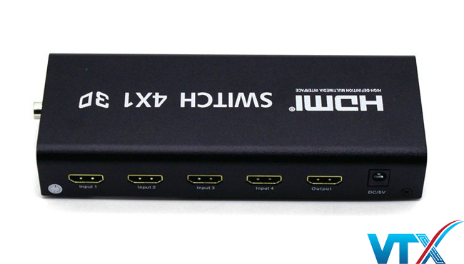 Bộ gộp HDMI Splitter 4 vào 1 ra